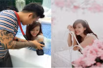Bà Tưng chụp ảnh cưới gợi cảm