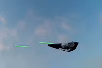Máy bay không người lái bắn đạn laser duy nhất thế giới