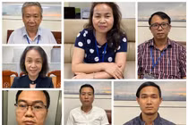 Các bị can vụ án tại BV Tim Hà Nội gây thất thoát 40 tỷ đồng