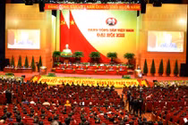 Đại hội Đảng lần thứ XIII: Toàn cảnh phiên khai mạc