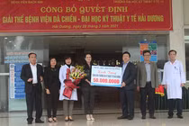 Hải Dương: Giải thể Bệnh viện dã chiến số 2 điều trị COVID-19