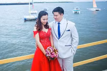 Ảnh cưới lung linh của cặp đôi chưa kịp yêu đã cưới