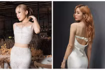 Hoa hậu Kỳ Duyên mặc xuyên thấu, hở eo khoe nhan sắc gây mê