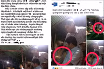 Thực hư bức ảnh “tố” Giám đốc Trung tâm y tế ở Hậu Giang “sàm sỡ” phụ nữ