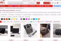 Hàng siêu "fake" giá "bèo" rao bán công khai trên Sendo, Lazada