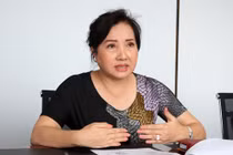 Mẹ Cường đôla bức xúc trong buổi họp