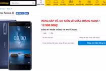 Nokia 8 lộ giá bán tại Việt Nam, giữa tháng 10 có hàng