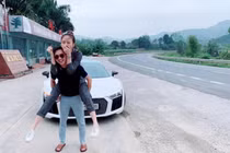 Hình ảnh đầu tiên của Cường Đô La trong chuyến về quê nhà Đàm Thu Trang