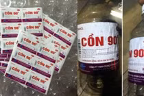 Cảnh báo cồn y tế độc hại bán bán tràn lan