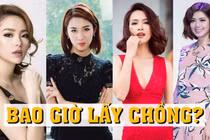 Video: Minh Hằng và các sao "ế" nói gì khi bị hỏi "bao giờ lấy chồng"?