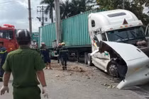 Container lấn làn tông 5 người tử vong: Tài xế gây tai nạn không có cồn trong máu