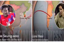 So sánh Messi Hàn Quốc và Messi xịn
