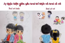 Sự khác biệt giữa yêu trai thư sinh và trai có võ