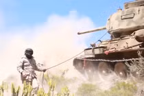 Hoảng hồn cảnh xe tăng T-34-85 tác chiến ở Yemen