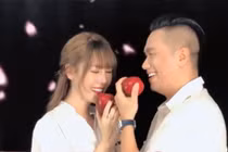 Quế Vân đăng video “tình bể bình” cùng Việt Anh