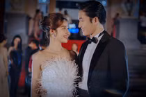 Huyền Lizzie - Đình Tú tình tứ sánh đôi tại Lễ trao giải Cánh diều