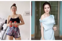 Vy Oanh khoe thân hình giảm 13kg sau 7 tuần sinh con thứ 3