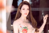 Diện váy xuyên thấu, Lý Nhã Kỳ đẹp không góc chết ở Pháp