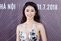 Hoa hậu Thu Ngân khoe vóc dáng "vạn người mê" tại sự kiện