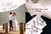 Lộ thiệp cưới của Á hậu Tú Anh và bạn trai thiếu gia