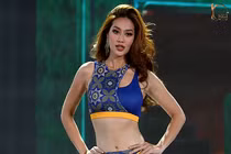 Đoàn Thiên Ân sụt 5kg, “lột xác” trong bán kết Miss Grand International 
