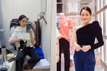 Hình ảnh khác "một trời một vực" khi sao Việt là "mẹ bỉm sữa"