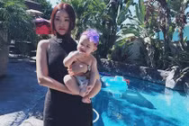 Maya đã làm đám cưới cùng chồng Tây ở Mỹ