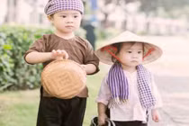 Rio và Cherry làm “Hai Lúa lên Sài Gòn” siêu đáng yêu