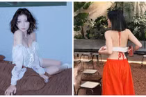 Bạn gái người Trung Quốc của Quang Đăng mặc táo bạo