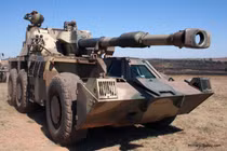 Uy lực pháo tự hành “Tê giác” G6 Rhino của Nam Phi