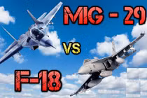 MiG-29 Syria đối đầu F/A-18 Mỹ, phần thắng thuộc về ai?
