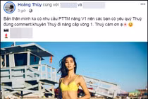 Nhận được lời khuyên "sửa" vòng 1, Hoàng Thùy bất ngờ “phản pháo”