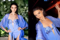 Vợ Tây thủ môn Bùi Tiến Dũng khoe body “cực mướt” sau sinh con