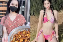 Nhan sắc người đẹp từ bỏ hào quang về quê bán bún cá