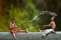 Mê mẩn bộ ảnh làng quê Indonesia đậm chất Việt Nam (1)