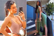 Chuyên gia dinh dưỡng khoe thân hình vạn người mê với vòng 3 "bốc lửa" 