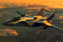 MiG-31 Nga tập trận nhào lộn, hạ cánh khẩn cấp với một động cơ