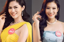 Vẻ gợi cảm của 2 người đẹp siêu vòng 3 tại Hoa hậu VN 2018