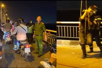 Người đàn ông nhảy cầu Chương Dương tự tử nhưng không chết