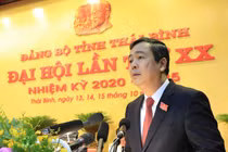 Ông Ngô Đông Hải tái đắc cử Bí thư Tỉnh ủy Thái Bình