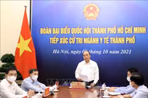 Chủ tịch nước: TPHCM đã qua đỉnh dịch nhưng không được chủ quan