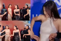 Hương Giang giành chỗ có 'hot' bằng cái gạt tay của Đỗ Mỹ Linh? 