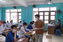 Gần 98% thí sinh đã đến làm thủ tục dự thi tốt nghiệp THPT đợt 2