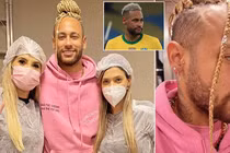Neymar trình làng kiểu tóc mới cực “dị”