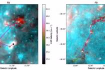 Cận cảnh những bộ xương đỏ kỳ quái trong thiên hà Milky Way