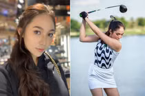 Nhan sắc hotgirl làng golf châu Á, lên hình là khiến fan náo loạn