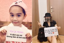 Sao Việt mùa Covid-19: Ngọc Trinh “đu trend'' khẩu hiệu, Hà Hồ chuộng mũ chống dịch