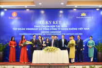 Vietnam Airlines - Vingroup ký thỏa thuận hợp tác
