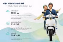 4 công nghệ đặc biệt trên “siêu phẩm” xe máy điện thời trang Vento