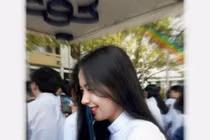 Lại thêm ảnh chụp trộm cô gái với góc nghiêng thần thánh làm “liêu xiêu” CĐM